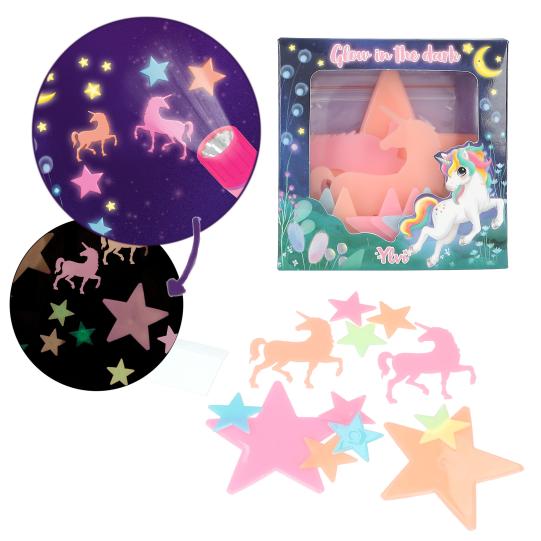 Phosphorescent stars and unicorns