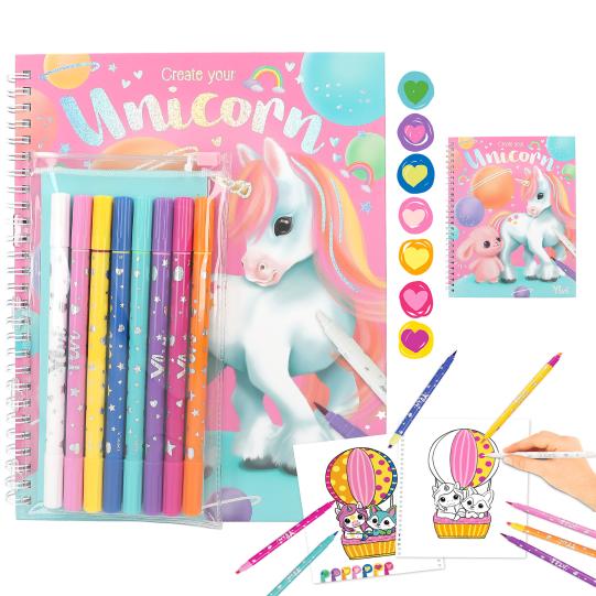 Ylvi Coloring Book with Pencil Set