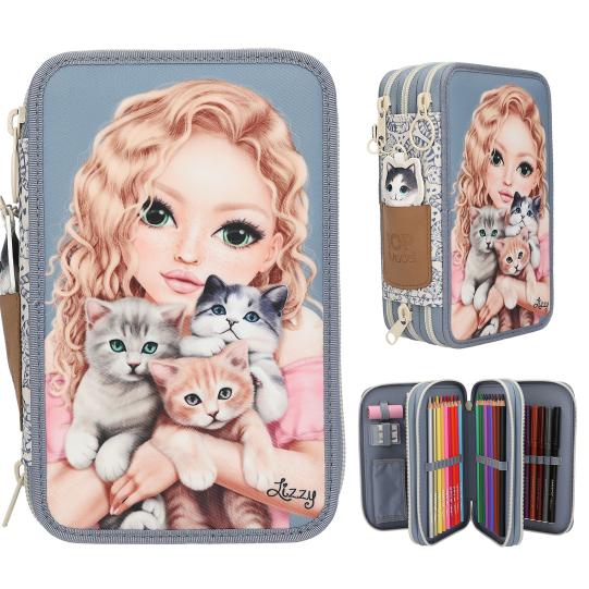 TOPModel Trousse 3 niveaux CAT LOVE