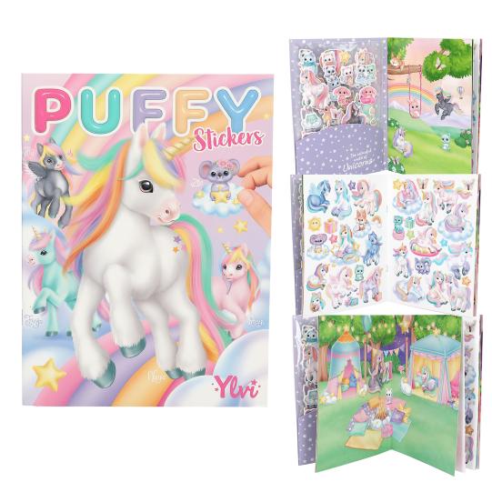 Ylvi Puffy livre d'autocollants