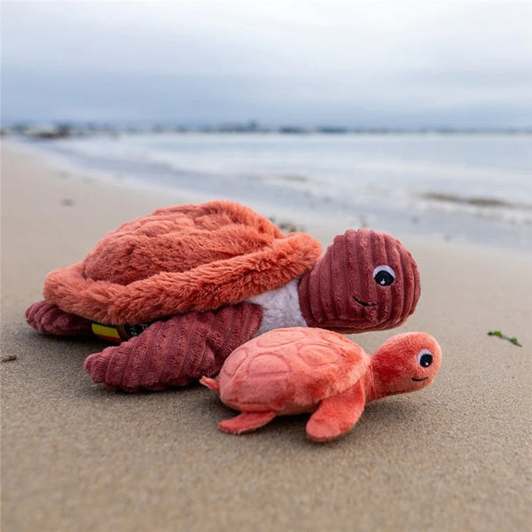 Peluche tortue et son bébé