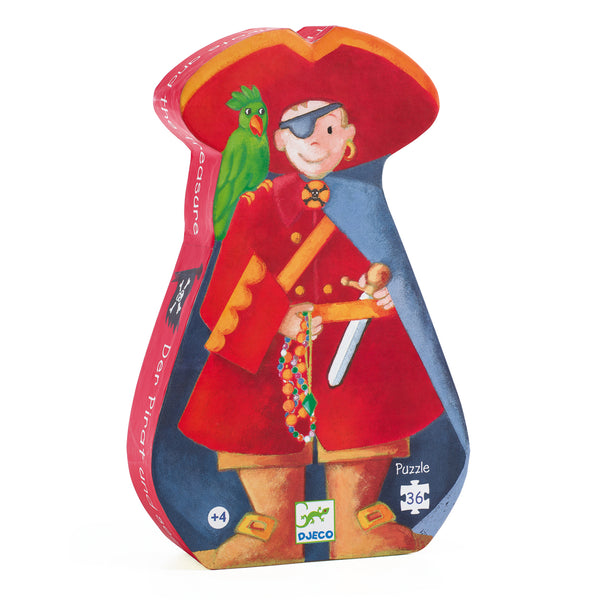 Puzzle le pirate et son trésor Djeco