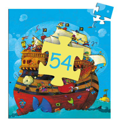 Puzzle "bateau de Barberousse" Djeco (54 pièces)