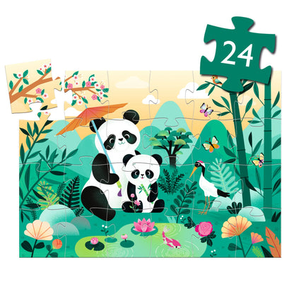 Puzzle "Léo le panda" Djeco (24 pièces)