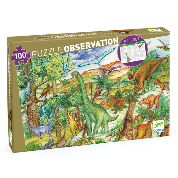 Djeco “Dinosaurs” observation puzzle