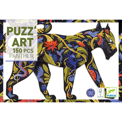 Puzz'art "Black Panther" 150 pièces Djeco