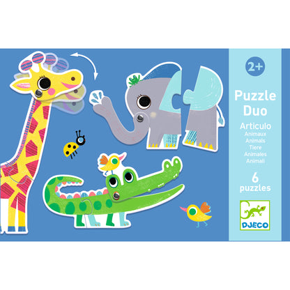 Puzzle éducatif animé "Articulo Animaux" Djeco