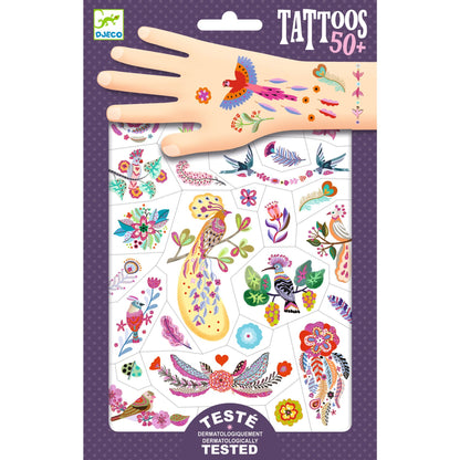 Tatouages Plume color – Djeco Djeco - Maison Continuum