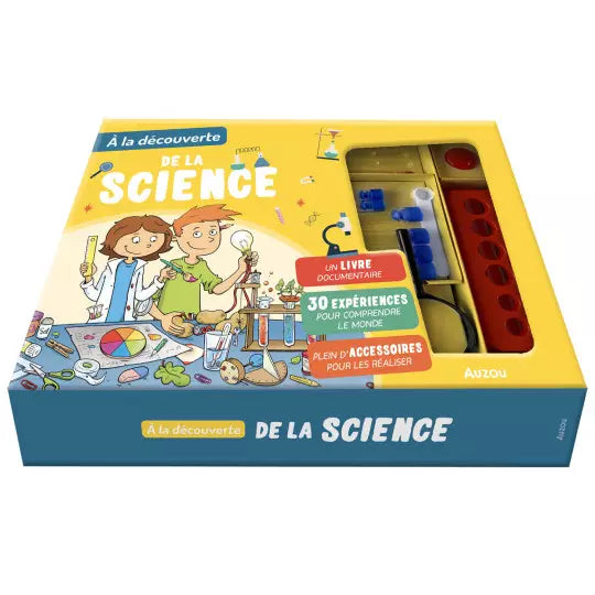 Coffret à la découverte de la science Auzou - Maison Continuum