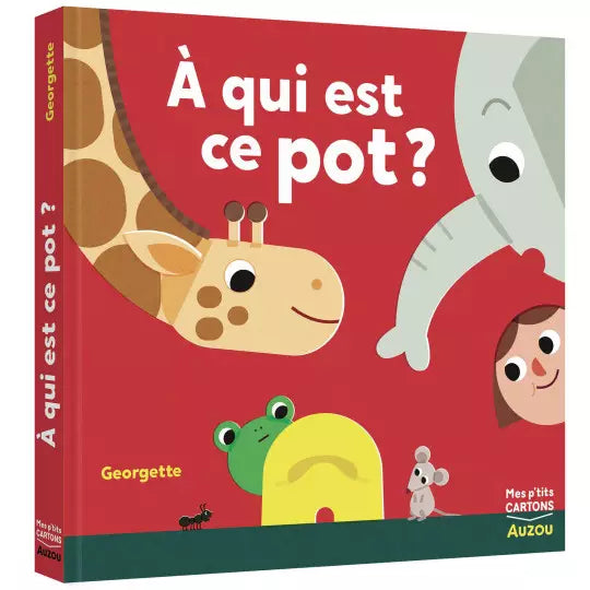 livre À qui est ce pot ? Auzou - Maison Continuum