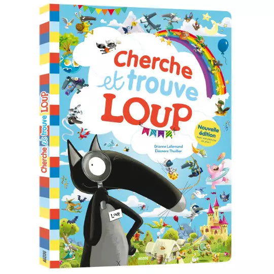 Livre "cherche et trouve géant Loup" Auzou - Maison Continuum