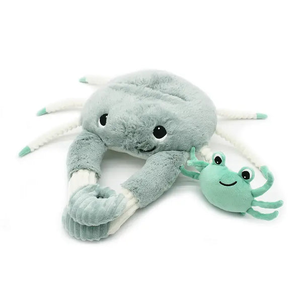 Peluche crabe et son bébé