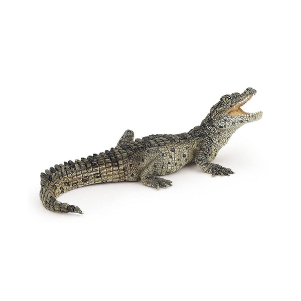 Baby crocodile figurine