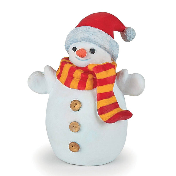 Snowman figurine with hat