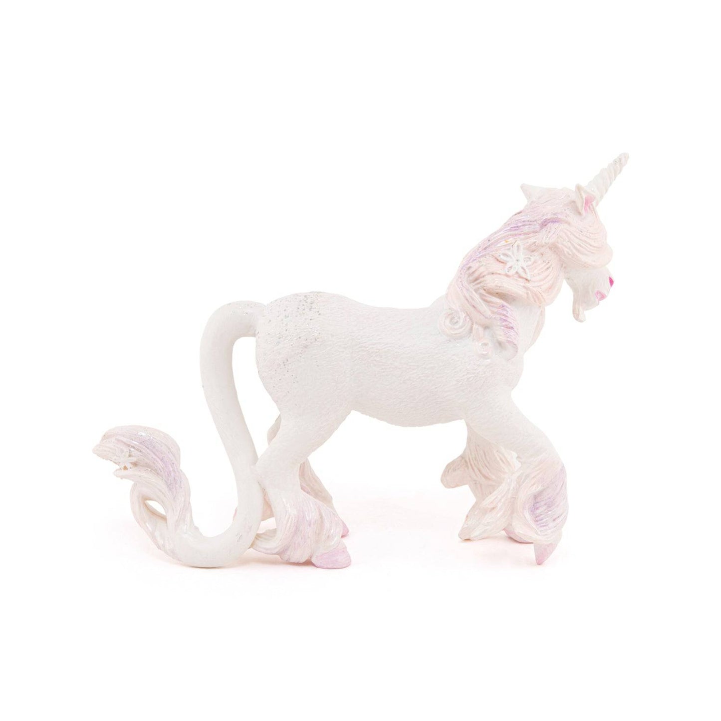 Figurine licorne rose et blanche Papo France - Maison Continuum