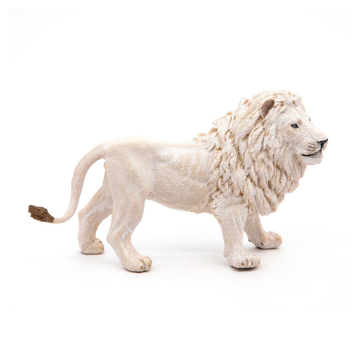 Figurine lion blanc Papo France - Maison Continuum