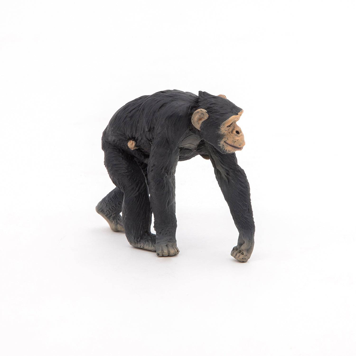 Figurine maman chimpanzé avec son bébé Papo France - Maison Continuum