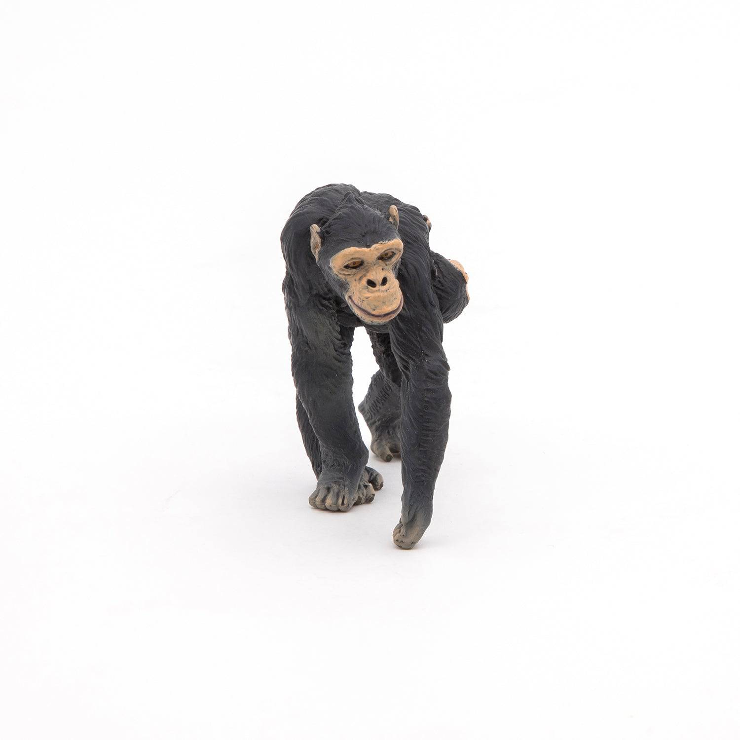 Figurine maman chimpanzé avec son bébé Papo France - Maison Continuum