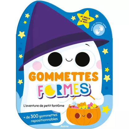 Gommettes formes "L'aventure de petit fantôme" Auzou - Maison Continuum