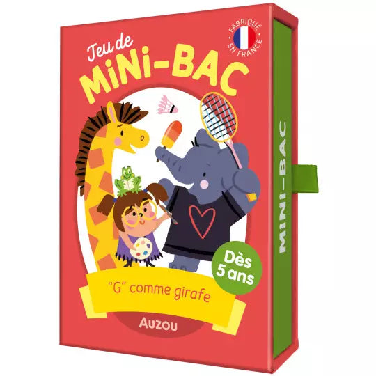 Jeux de cartes - Jeu du mini-bac Auzou - Maison Continuum