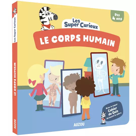 Livre - Le corps humain Auzou - Maison Continuum