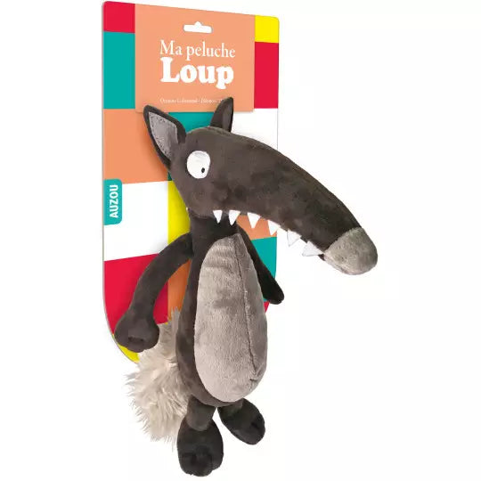 Peluche "Loup" Auzou - Maison Continuum