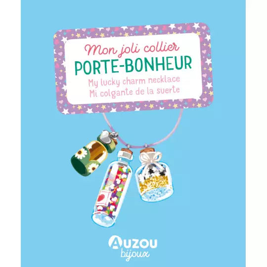 Coffret "Mon joli collier porte-bonheur" Auzou - Maison Continuum