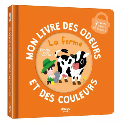 Mon livre des odeurs "La ferme" Auzou - Maison Continuum