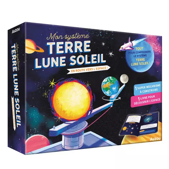 Coffret "Mon système terre lune soleil" Auzou - Maison Continuum