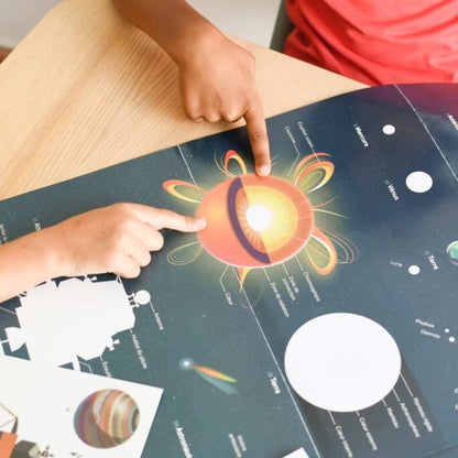 Poster pédagogique astronomie Poppik - Maison Continuum