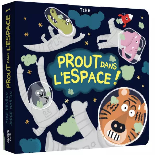 Livre "Prout dans l'espace !" Auzou - Maison Continuum