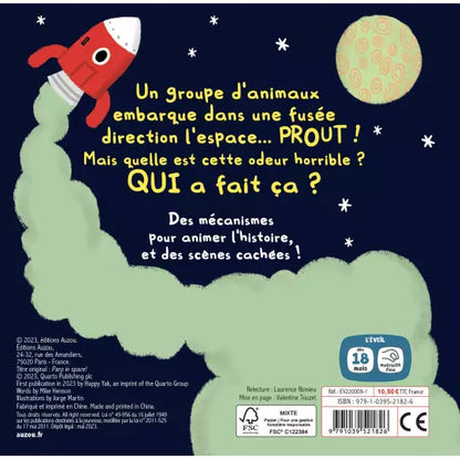 Livre "Prout dans l'espace !" Auzou - Maison Continuum