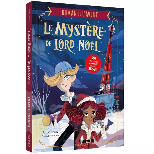 Roman de l'avent "Le mystère de Lord Noël" Auzou - Maison Continuum