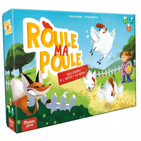 Jeu "Roule ma poule" Auzou - Maison Continuum