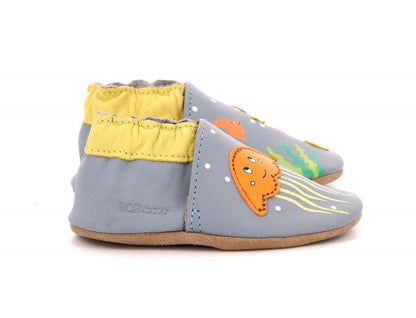 Chaussons Robeez SEABED BLEU Robeez - Maison Continuum